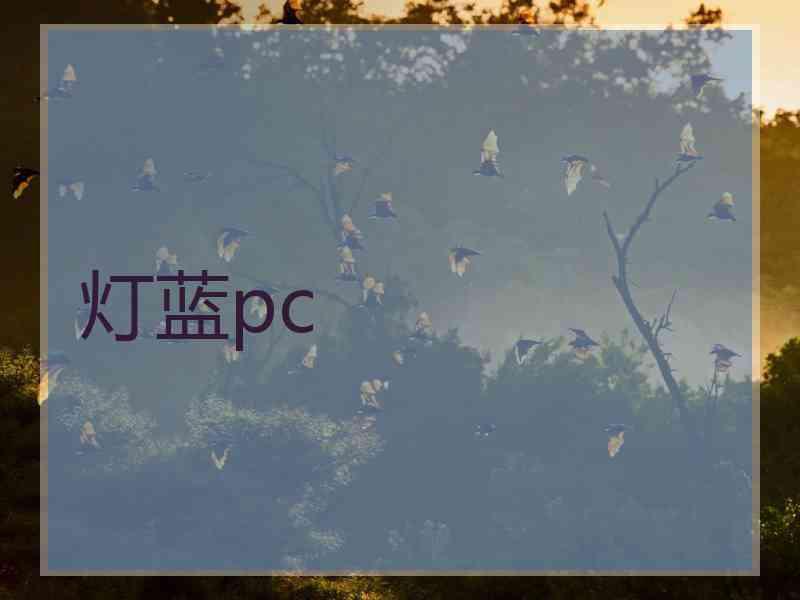 灯蓝pc