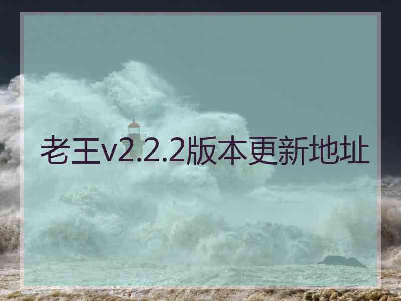 老王v2.2.2版本更新地址