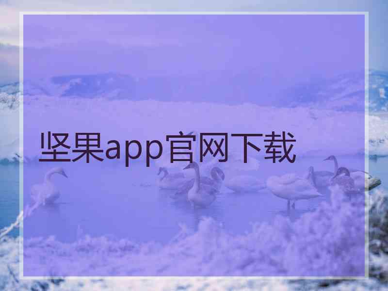 坚果app官网下载